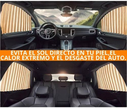 PAR DE CORTINAS MAGNETICAS SOLARSHIELD